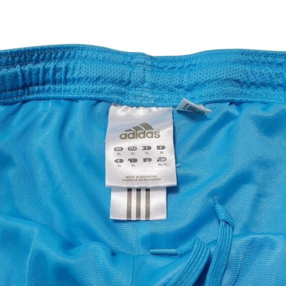 2005 Vintage Adidas Pants Size XL W35"xL26" Adidas Crop Pants Cropped Pants Blue - Picture 8 of 8